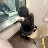 Anastasia signing in to a psychiatric unit — the day she describes as her lowest, before reaching out for help